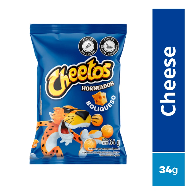 Cheetos Horneados Boliqueso 34g