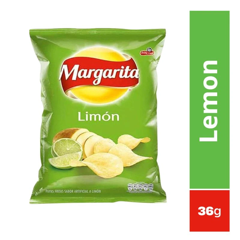 Papas Margarita Limón Pequeña 36g
