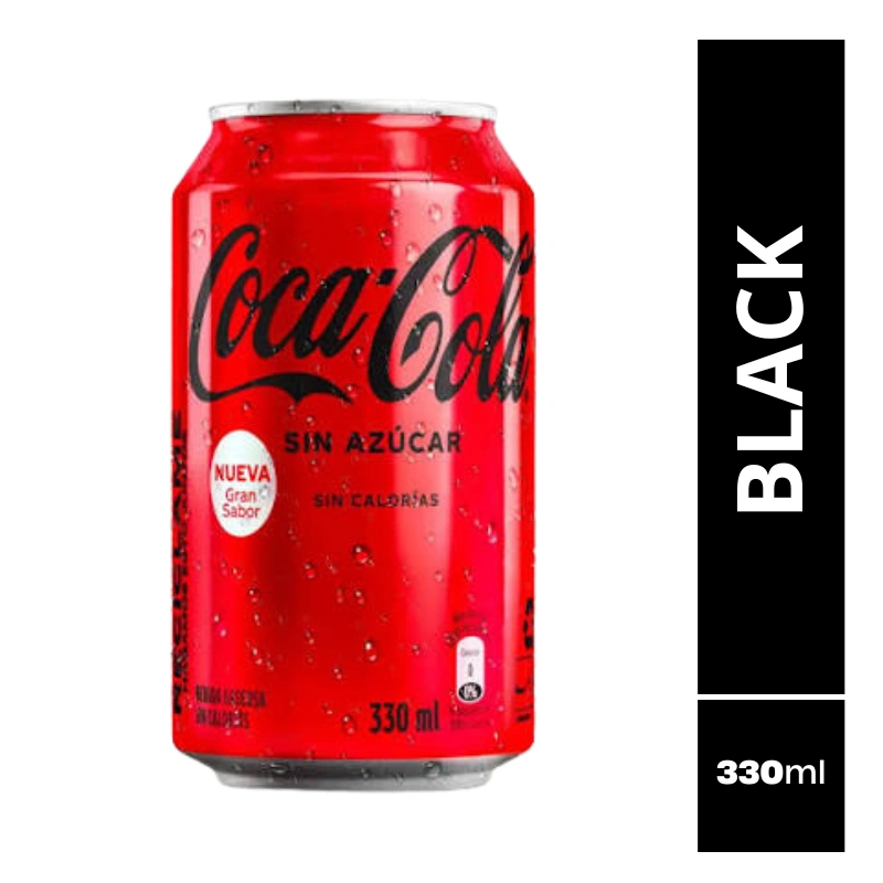 Coca-Cola Black Sin Azúcar 330ml