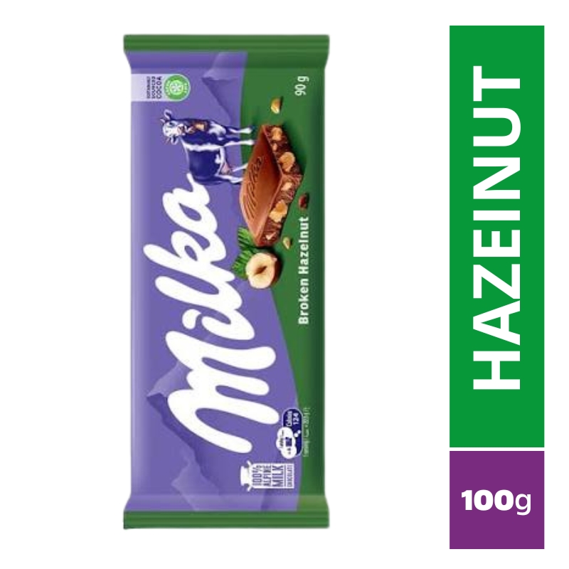 Chocolate Milka Avellanas Trituradas 100g