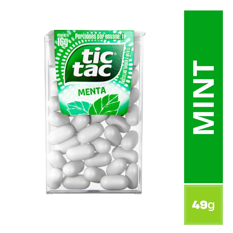 Tic Tac Menta 49g