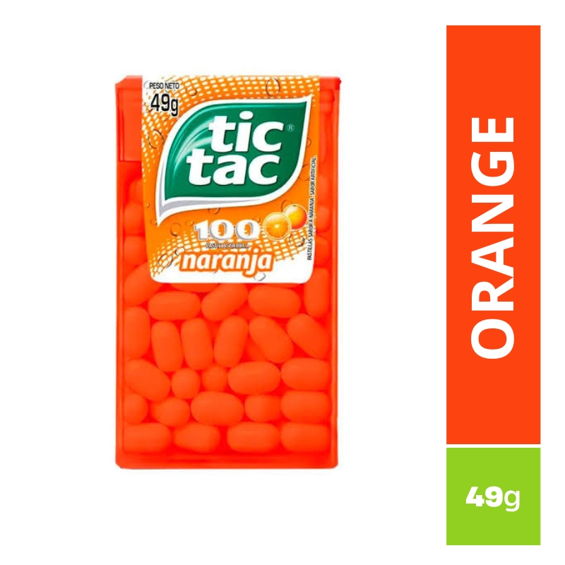 Tic Tac Naranja 49g
