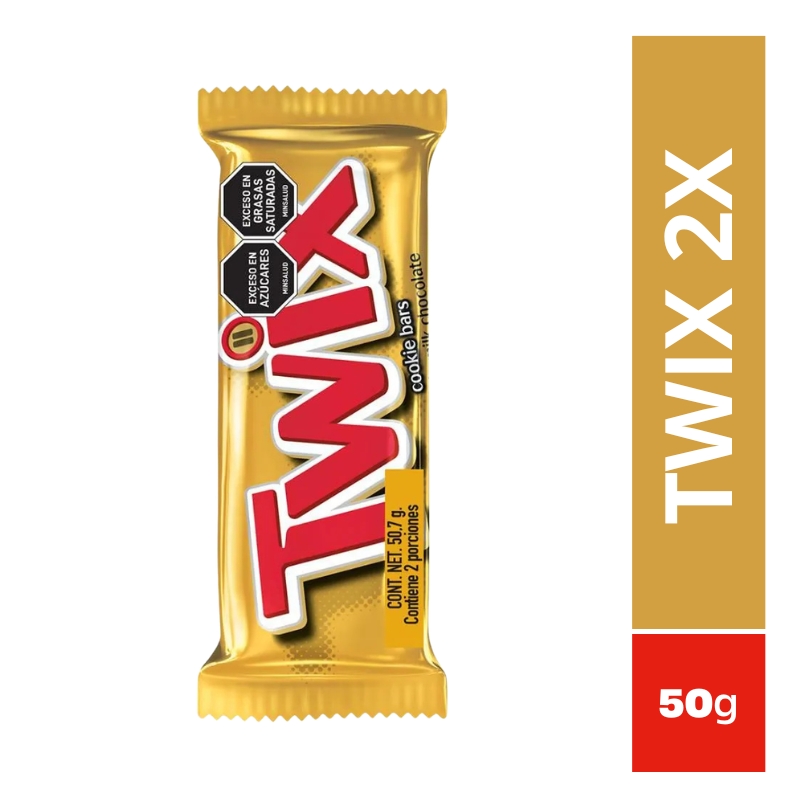 Chocolate Twix 2x 50g