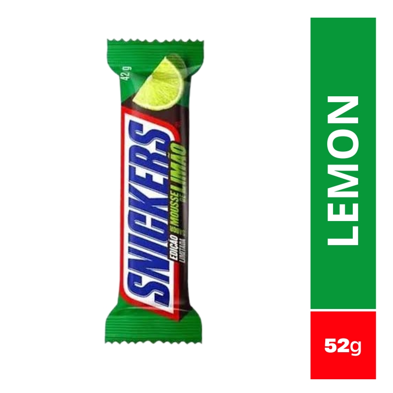 Snickers Mousse Limón 52g