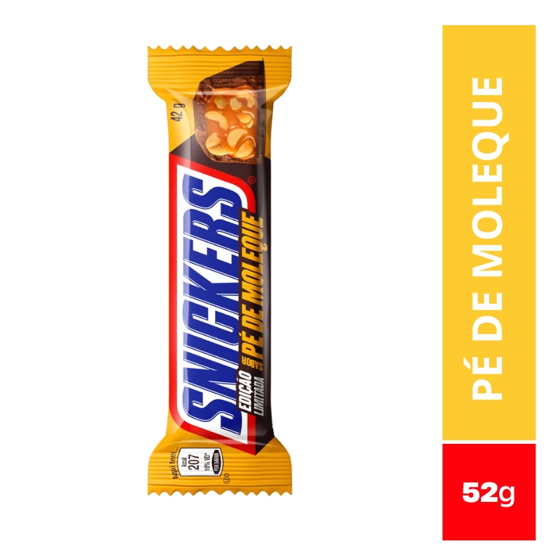 Snickers Pie de Moleque 52g