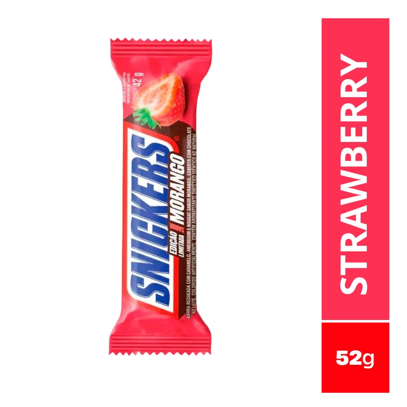Snickers Fresa 52g