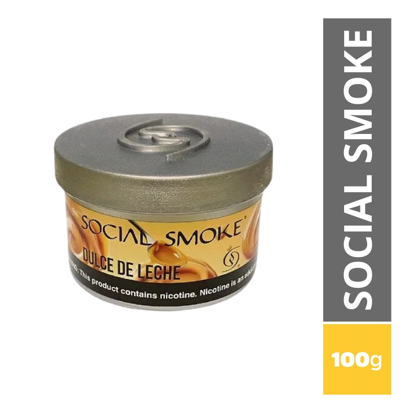 Esencia Narguile Social Smoke Dulce de Leche 100g